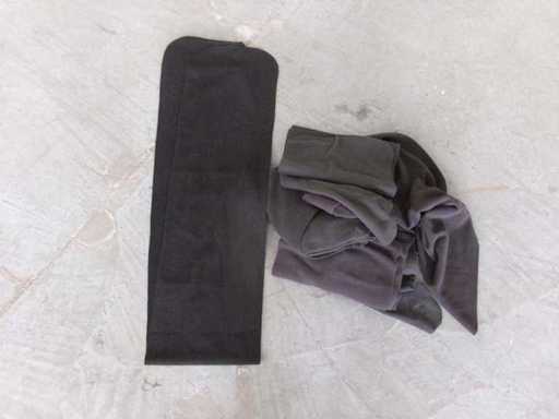 NL Fleece Scarf, antracit, folosit? (MR) (62x)