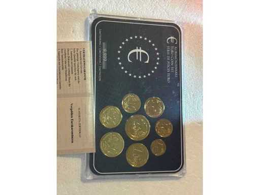 Gold-plated euro coins Slovakia 2009