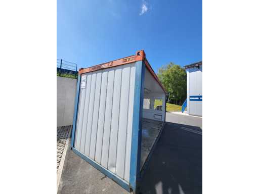 CONTAINEX STANDARDCONTAINER 20´, HALBSCHALE Container - defekt