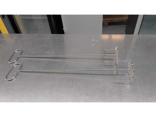Edelstahl-Manueller Maischbrecher (2x)