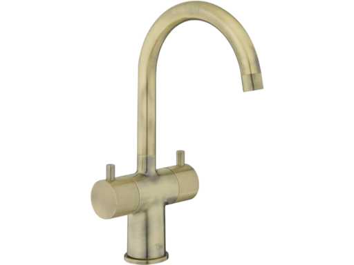 Bassin de lavage Ben Lavion Bronze ancien pivotant