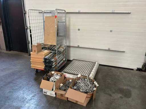 Partij stelling materiaal