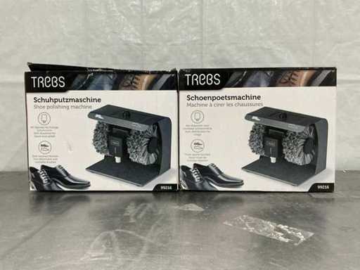Trebs Macchina Elettrica per Lucidare le Scarpe (2x)