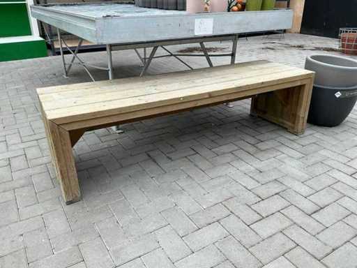 Wooden Garden Bench (2x)