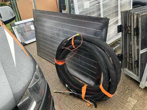 Solarpanel mit Kabel