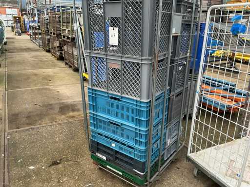 Drahtbehälter + Inhalt