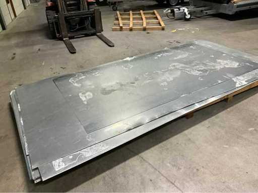 Stahlplatten verschiedene (20x)