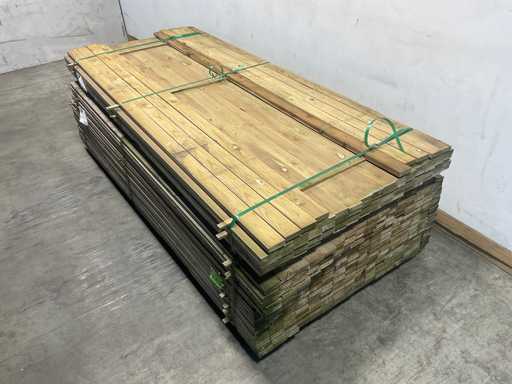 Pine slat impregnated 240x7x2.2 cm (200x)