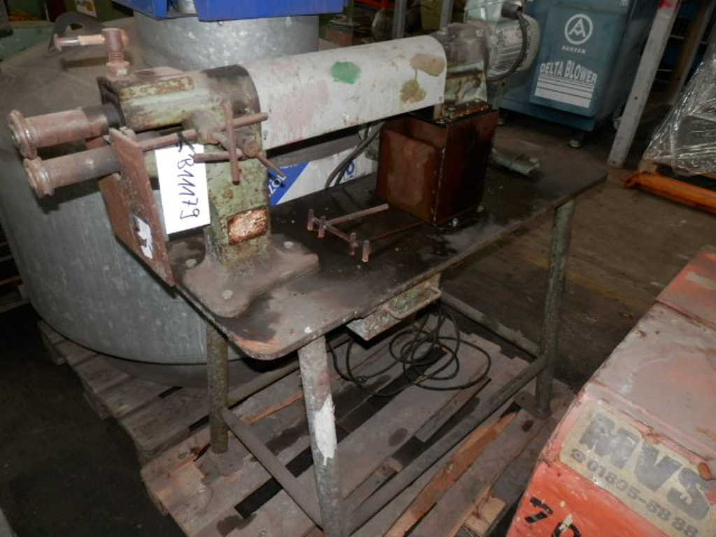 WMW VEB Werkzeugmaschinenfabrik Zeulenroda - UBSBH1 - Machine à perler et à évaser
