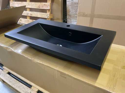 Gliss Design Project Lavello 80 cm con 1 foro rubinetteria