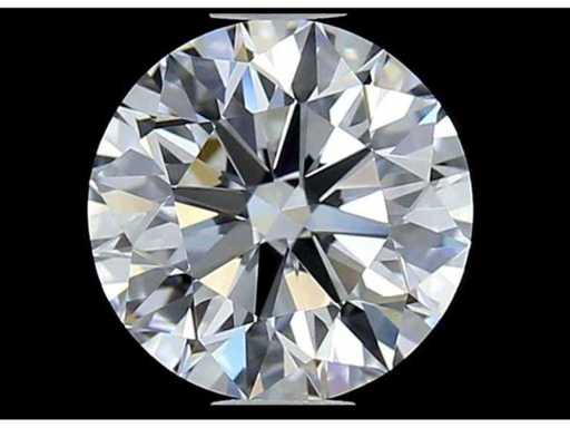 Natural Diamond 1.05 carat 3EX, TOP color D, TOP clarity IF