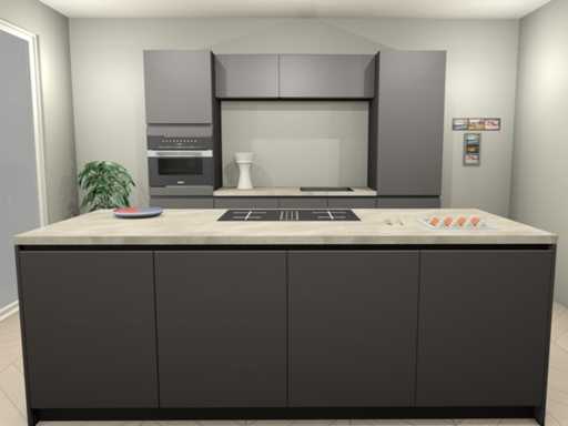 Häcker Concept130 - TOP SOFT-GL graphit matt lackiert - Kücheneinrichtung