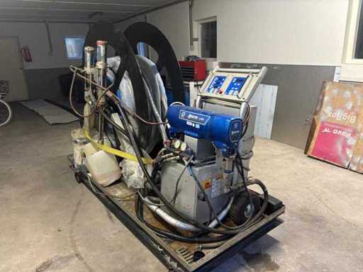 Graco - Zestaw gorącego natrysku reaktora E-XP2 - Poliurea - poliuretan