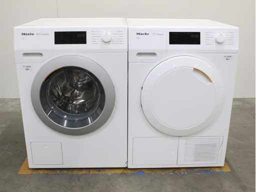 Miele W1 Classic Eco Waschmaschine & Miele T1 Classic Eco Wäschetrockner