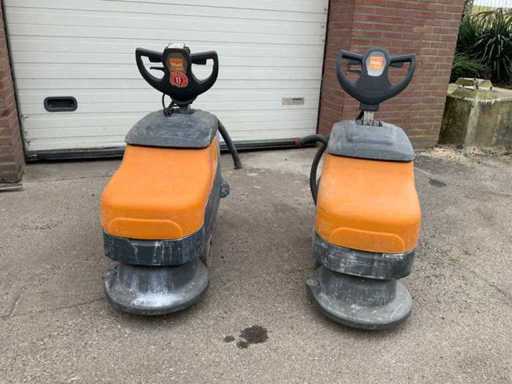 Taski Swingo 455 Zelfrijdende schrobmachines (2x)