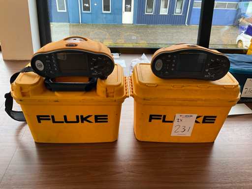 Fluke 1664FC multifunctionele installatietester (2x)