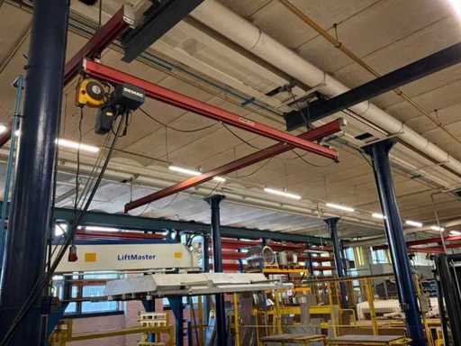 DEMAG Overhead crane with hoist
