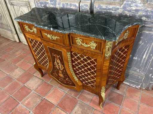 Credenza in stile francese larga 1,24 metri