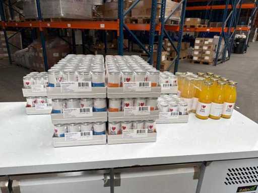 Batch of canned fruit juice 250ml (276x)