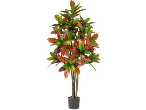 Costway Croton 150cm HZ10318-1 Kunstplant in pot