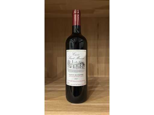 2017 - Cuvée Saint Maxent - Saint Estèphe - Rode wijn (12x)