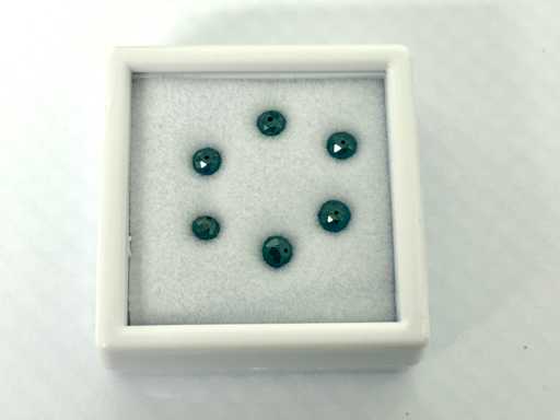 Diamant noir diamant naturel 3,00 carats