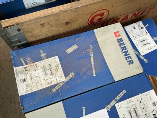 Bouchons à impact Berner BXRL 10x200 TX ZP (850x)