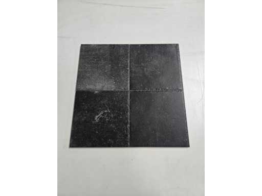 Kronos Ceramiche Carrière du Kronos 20x20cm - Antracite - 4,8 m²