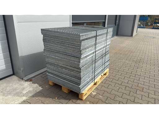 Stalen roostervloer 1340x740mm (38x)