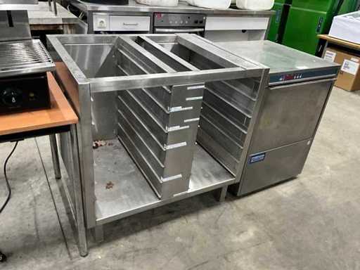 Combisteamer onderstel