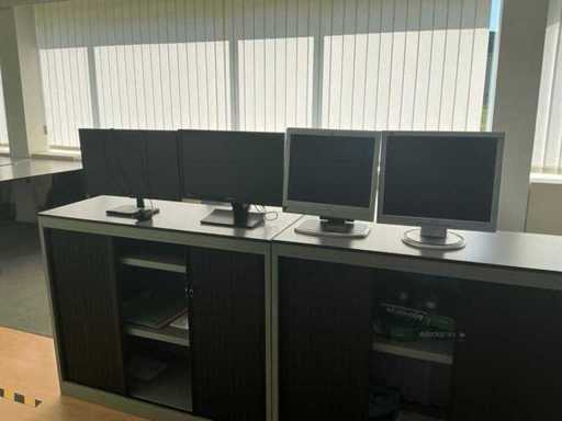 Diverse monitoren (4x)