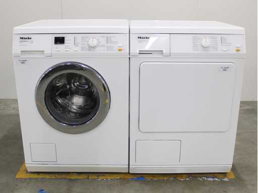 Machine à laver Miele W 3371 Edition 111 & Sèche-linge Miele T 8400 C SoftCare System