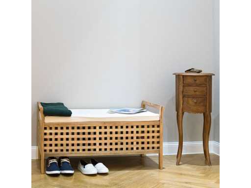 Banc de rangement coffre de rangement
