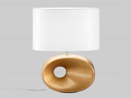 4 x Eolo Italian Table Lamps Gold