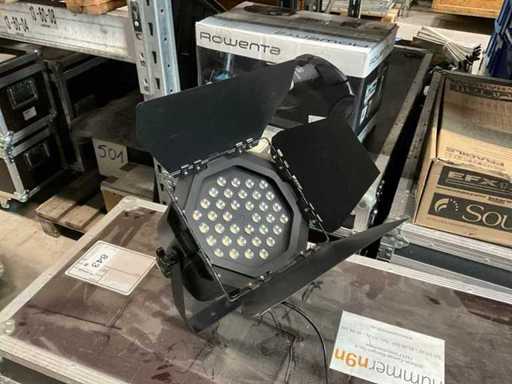 10 pezzi Eurolite LED Par CW / WW Par-LED nella custodia