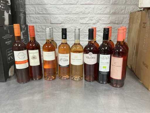 Sortiment de vinuri rosé (14x)