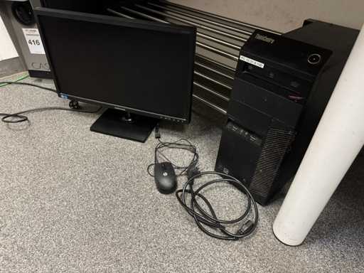 Computer met beeldscherm