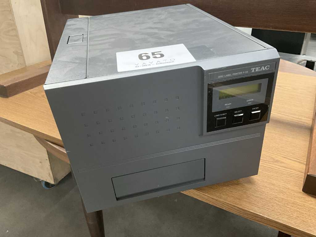 Disc label printer