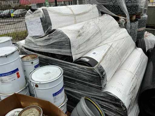 155,71 m2 drainagematten