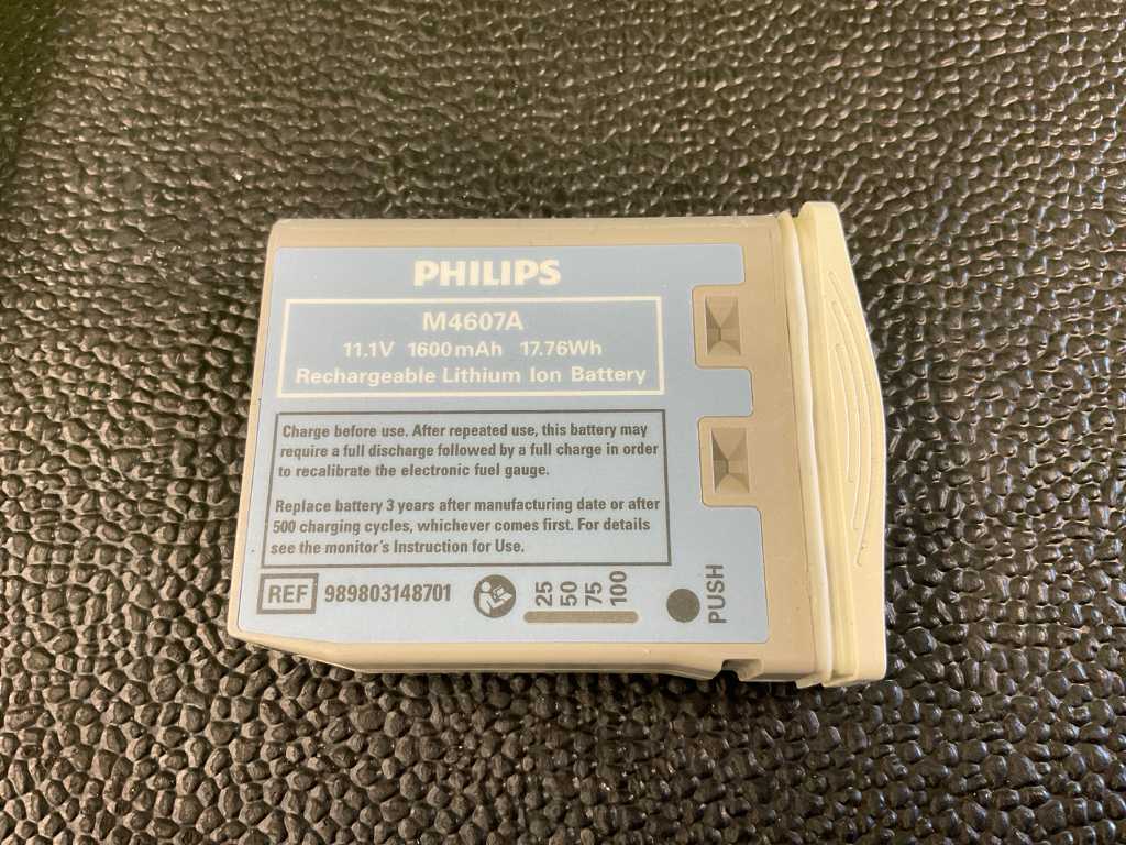 Batterij Philips monitor MP2/X2 (50x)