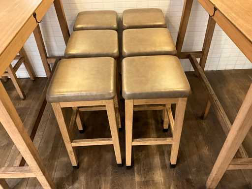 Hutten - Barkruk (6x)