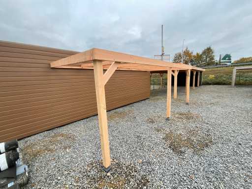 Extensie de perete cadru carport - 900x300x215 cm