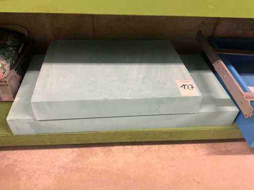 Piastra in materiale plastico
