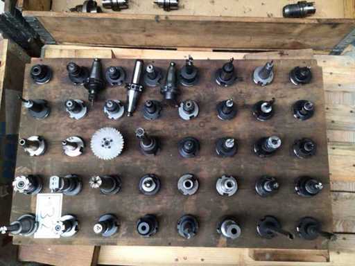 Lot SK40 gereedschapshouders SK40 houders (43x)