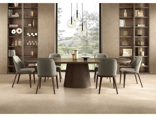 Floor tile 57.6m2 Dordogne 120x120cm rectified