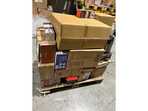 Marchandises de retour de palettes +1000 € Valeur de vente au détail