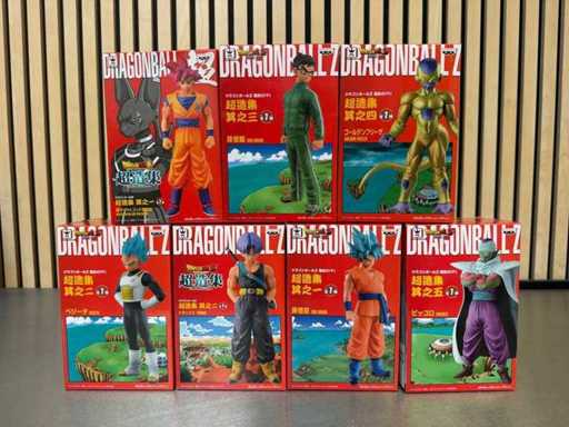 Banpresto - Dragon Ball Super Chouzoushu collection figures (7x)