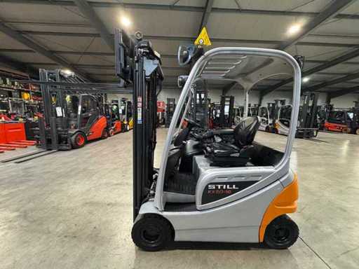 Serviciu 2016 + UVV 07/2027 Still RX20-16P 1.600kg Triplex 490cm Stivuitor electric 6.428 ore