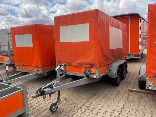 2015 Atec EB2 2-1 Double Axle Curtain-sided Trailer