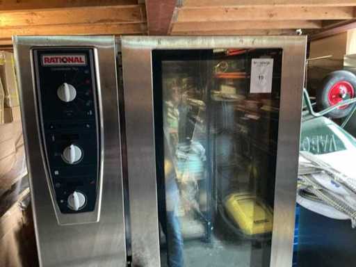 Rational SMP 201 Combi Steamer mit 3 Rack-Trolleys